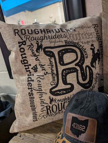 Roughrider Pillow CASE only- 18x18