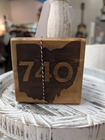 740 Ohio are code Block 4x4 inches