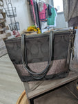 Black Coach Tote Bag