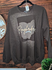 Size Xlarge-Brown Crewneck, Bleach Ohio, Riders