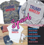 Trump DTF Prints- Several Options