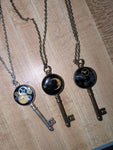 Steampunk Resin Key Necklaces