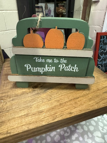 Take me to the pumpkin patch truck