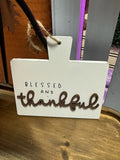 Blessed and Thankful Small Cutting board- Small