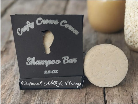 Oatmeal Milk & Honey Shampoo Bar W/ Kokum Butter & Colloidal Oatmeal