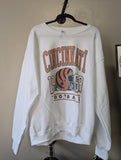 Size large, Unisex, Cincy football crewneck