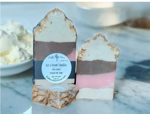 Ice Cream Sundae - Shea Butter Frosted Bar Soap