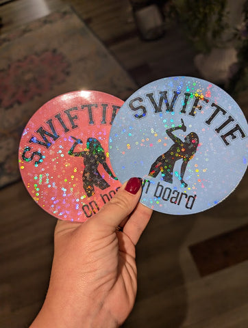 Swiftie car Magnet- blue