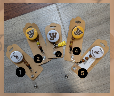 West Jefferson Badge Reels- Several Options!