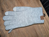 Heather Knit Plain Smart Touch Gloves