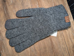 Heather Knit Plain Smart Touch Gloves